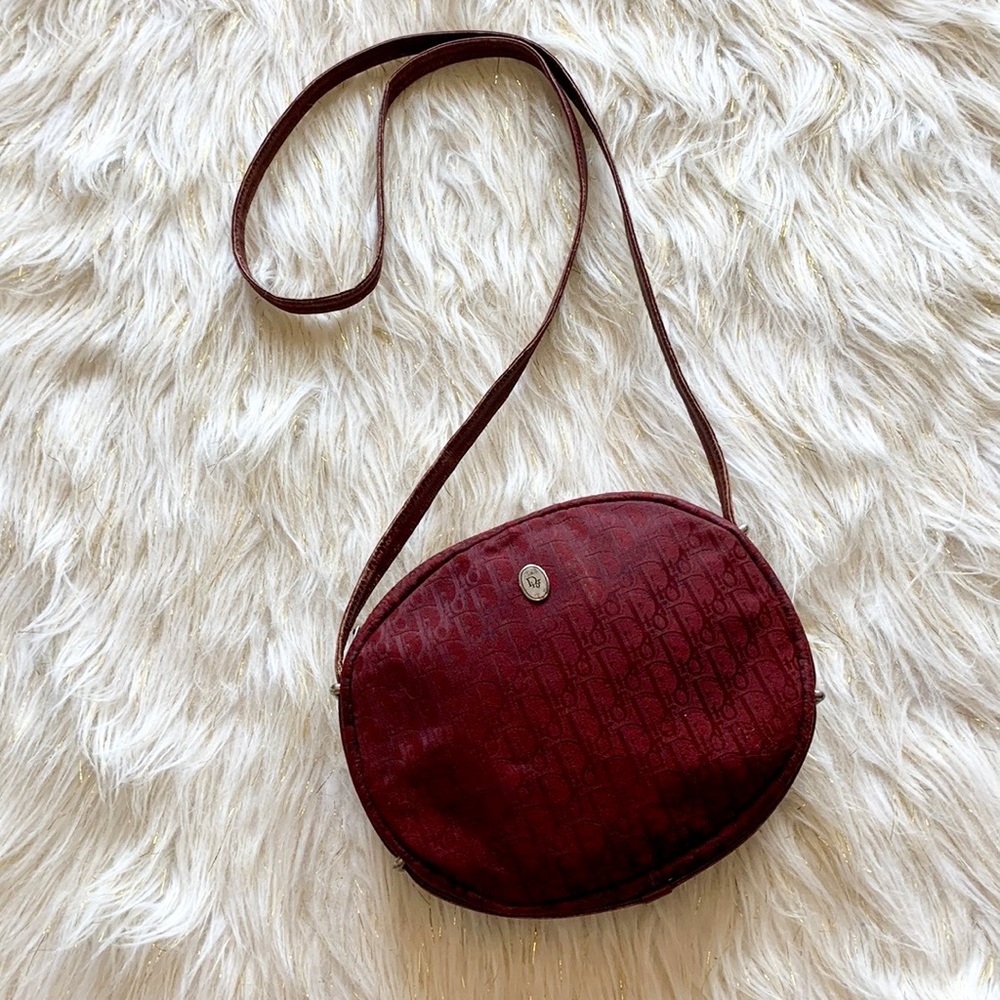 Christian Dior Vintage Red monogram crossbody bag